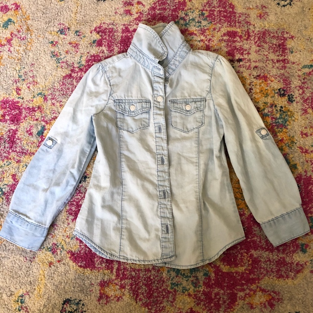Button down crazy 8 shirt
